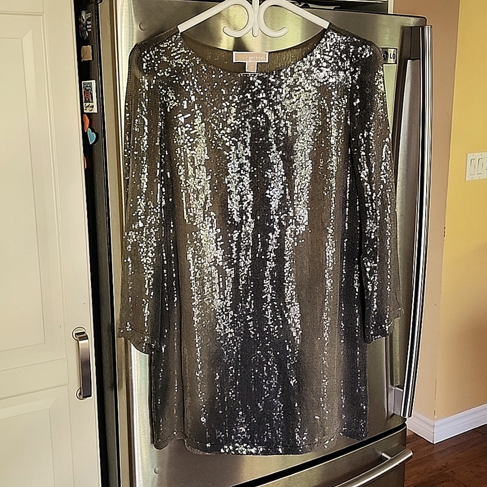 Michael Kors glitter Tunic/ top